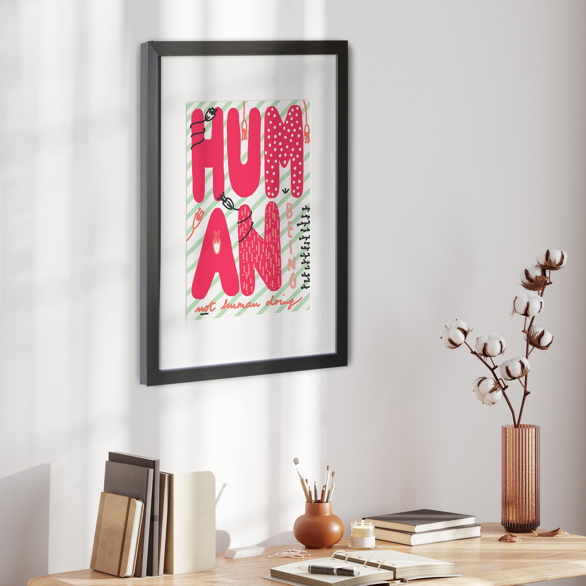 Human Being Art Print