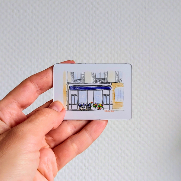 Iconic Paris Facade Magnets