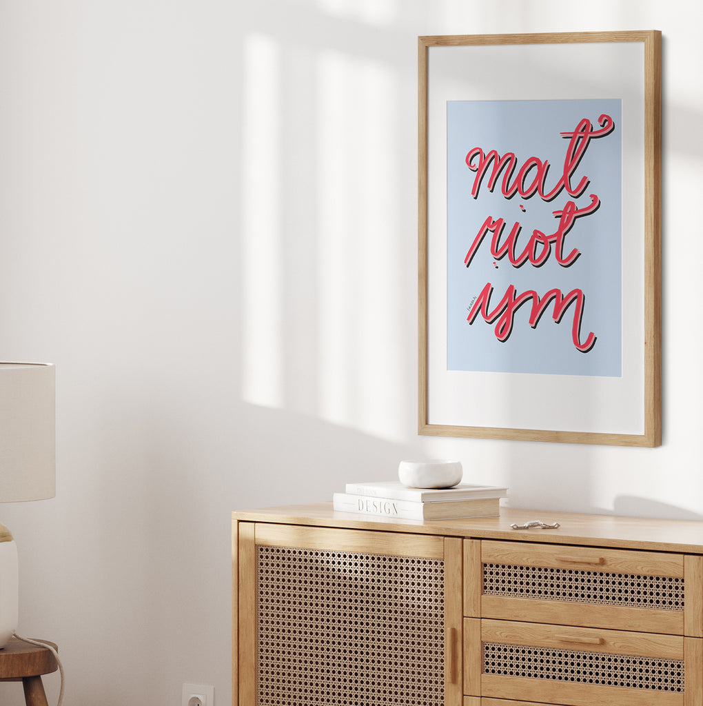 Matriotism Feminist Large Art Print – SonjaBajicStudio